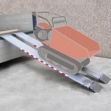 2026 Metalmec M040 Aluminium oprijplaat